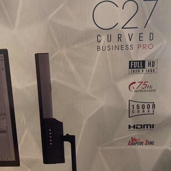 New Sceptre C27 Curved Business Pro Monitor - Picture 3 of 4